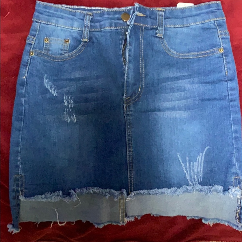 Jean skirt